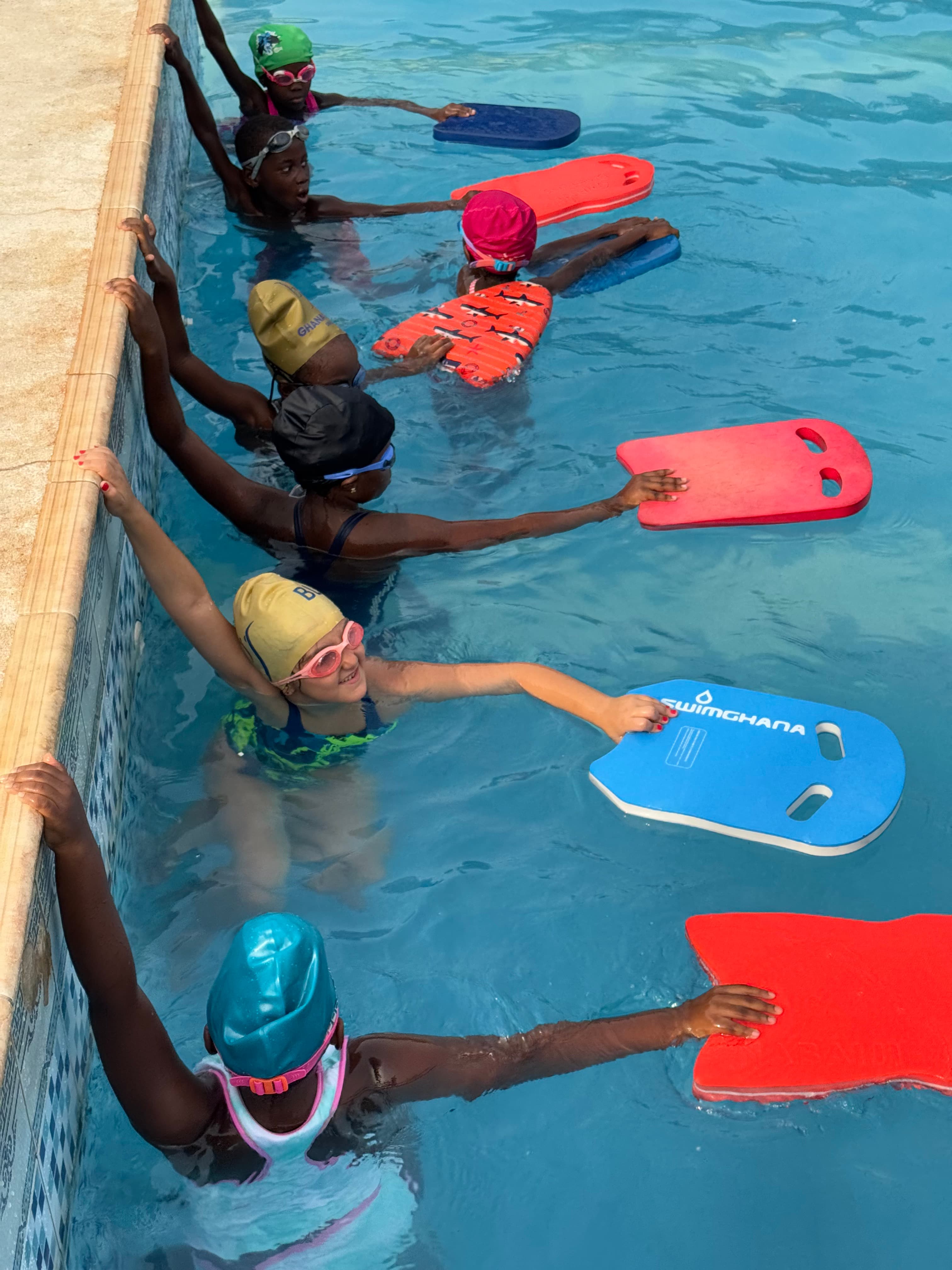 Ghana BlueFins coaching team